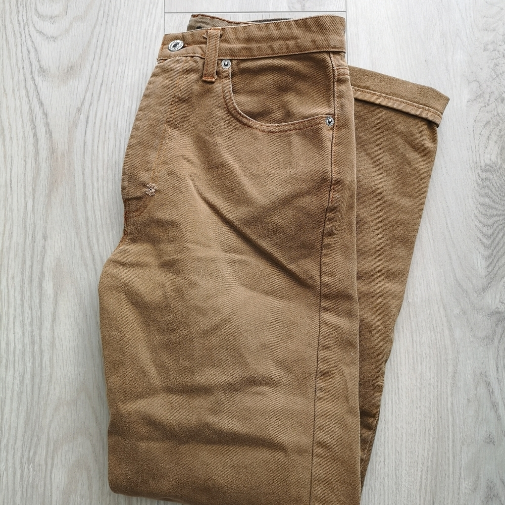 Vintage khaki mom jeans